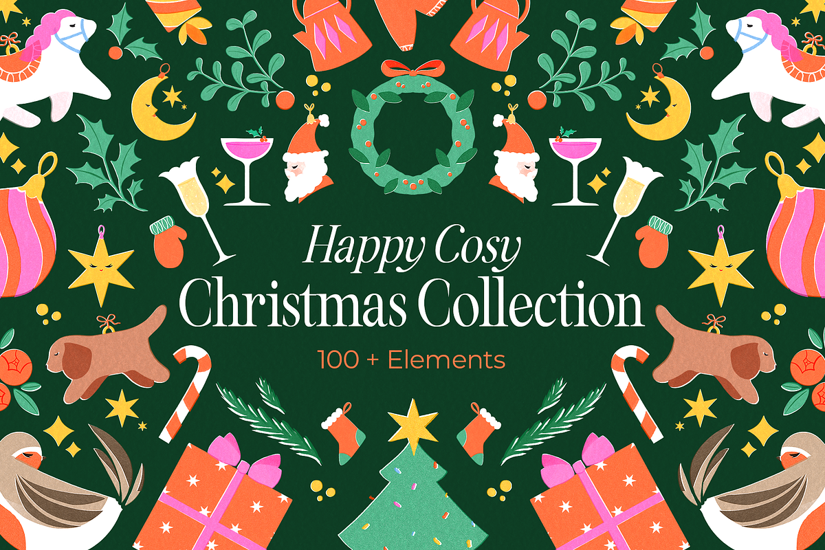 Festive Christmas collection, a Seasonal Illustration by The Creative Butternut (Photo 1 of 8)