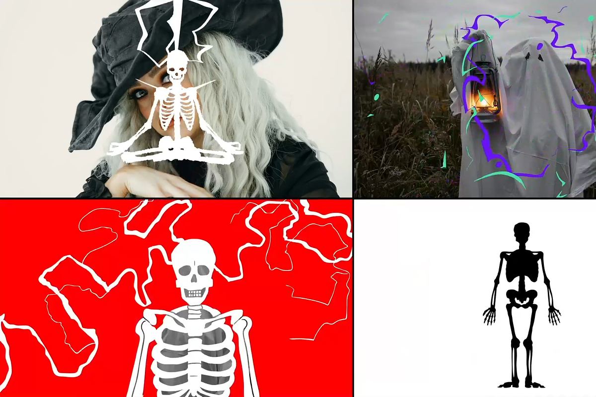 Skeletons Transitions After Effects, a Branding & Logo Template by 2dfx (Photo 2 of 2)