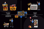 Black Friday 3D Illustration Pack, a 3D by novia99design (Thumbnail 2 of 6)