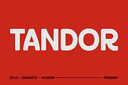 Tandor, a Sans Serif Font by Pinisi ART (Thumbnail 1 of 10)