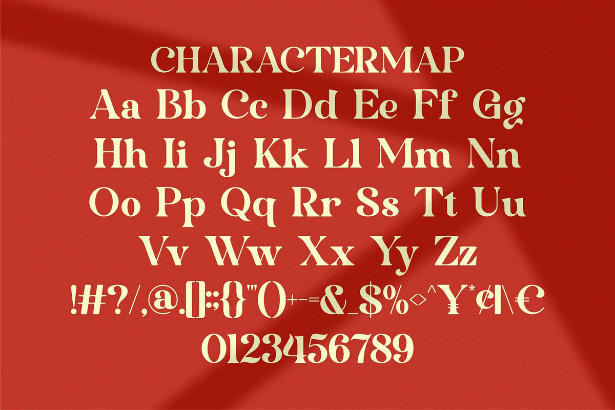 Saglary || Vintage Retro Serif Font, a Serif Font by Ermedia Studio (Photo 10 of 10)