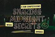 Hollow Dreams • Handwritten Font Duo, a Handwritten Font by Nonceni (Thumbnail 2 of 20)