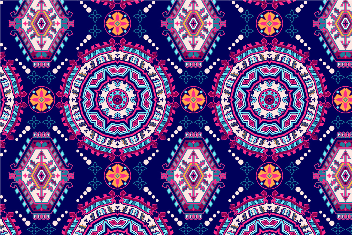 4 Colorful Patterns, a Pattern Graphic by Sunny_Lion