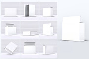 Package Boxes Mock-Up, a Packaging Mockup by DesignRushMarket (Thumbnail 2 of 7)