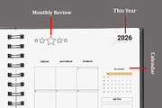 Ultimate Monthly Planner 2026-30, a Stationery Template by Design Zone (Thumbnail 5 of 6)