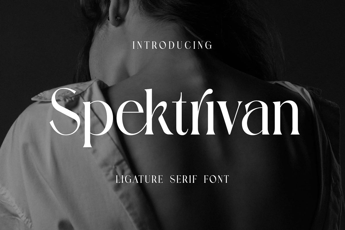 Spektrivan Ligature Serif Font, a Serif Font by UICreative (Photo 1 of 13)