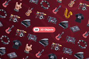 Music Concert 3D Icons, an Object 3D Model by Rakata Studio (Thumbnail 5 of 7)