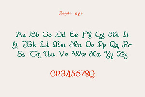 Tolkien's Christmas Letters Fonts