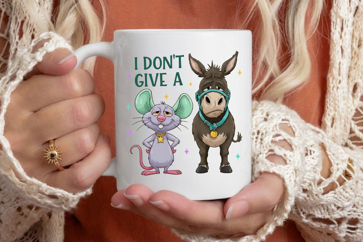 I Don’t Give a Funny Mouse, an Illustration by Designking (Photo 4 of 6)