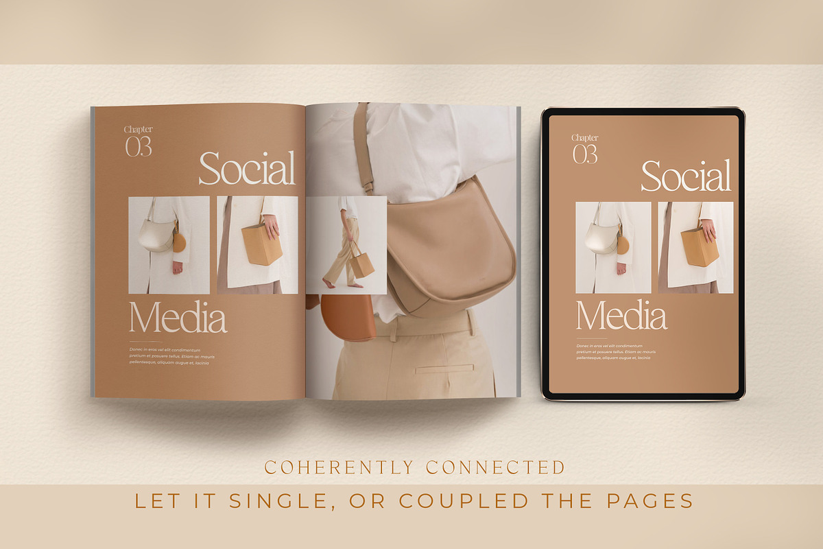 eBook Template Creator | CANVA PS, a Magazine Template by Eviory (Photo 7 of 28)