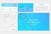 Blue Waves - PowerPoint Template, a Presentation Template by Helga_Design (Thumbnail 9 of 10)