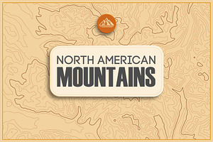 North American Mountains Set