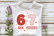 Six Seven Valentine PNG, an Illustration by CraftArtStudio (Thumbnail 3 of 4)