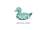 Creative Teal Duck, a Branding & Logo Template by Logocreative (Thumbnail 1 of 2)
