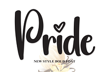 Pride | Script Font