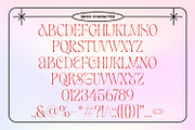 Starcheers - Unique Display, a Serif Font by Mokatype Studio (Thumbnail 8 of 10)