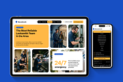 SecureLock: Locksmith Services -75%, a Landing Page Template by Saidmakhmud (Thumbnail 2 of 4)