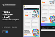 Tech & Software (SaaS) Email, an Email Template by SLAB! Design (Thumbnail 1 of 4)