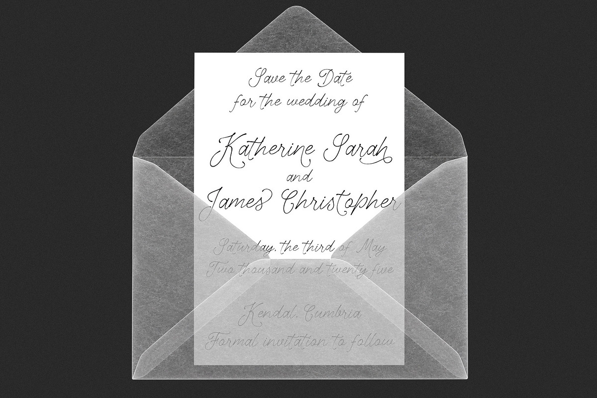 Rosalie Kathie - Whimsical Font, a Script Font by Jimtype Studio (Photo 9 of 9)