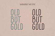 Barbarous Vintage Sans Serif Font, a Sans Serif Font by CreateBigSupply (Thumbnail 7 of 8)