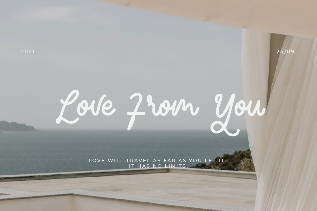 Mondany Monoline Font (Updated!), a Script Font by Prestigetype (Photo 6 of 6)