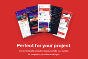 Nemesis - NFT Market Collection Apps, an UI Kit Template by Minialis (Thumbnail 3 of 6)