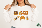 Bakery Embroidery Design x15 Bundle, a Solid Icon by Craft Nest (Thumbnail 2 of 6)