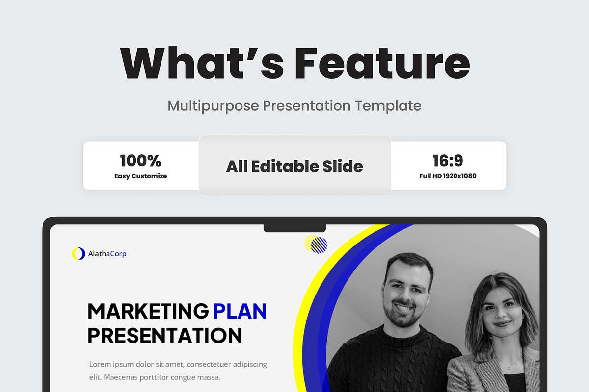 Marketing Plan Presentation, a Presentation Template by SquidPixey (Photo 5 of 6)