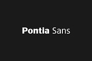 Pontia Sans Font Family, a Sans Serif Font by Bart Wesolek (Thumbnail 1 of 11)