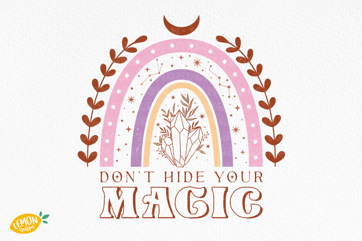 Boho Mystical PNG Sublimation Bundle, a Seasonal Illustration by LemonDesign (Photo 5 of 12)