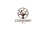 Tree With Circle Logo Design, Nature, a Branding & Logo Template by My Miracle (Thumbnail 2 of 2)