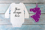 14 Bodysuit Mockup Bundle., a Print Template by MockupMarket (Thumbnail 9 of 15)