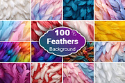 Colorful Feathers Texture Background, a Texture Graphic by Forhadx5 (Thumbnail 1 of 8)