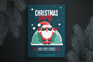 Christmas flyer template