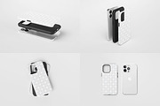 iPhone 14 Pro Glossy Case Mockup Set, an iPhone Mockup by Mocart (Thumbnail 11 of 11)