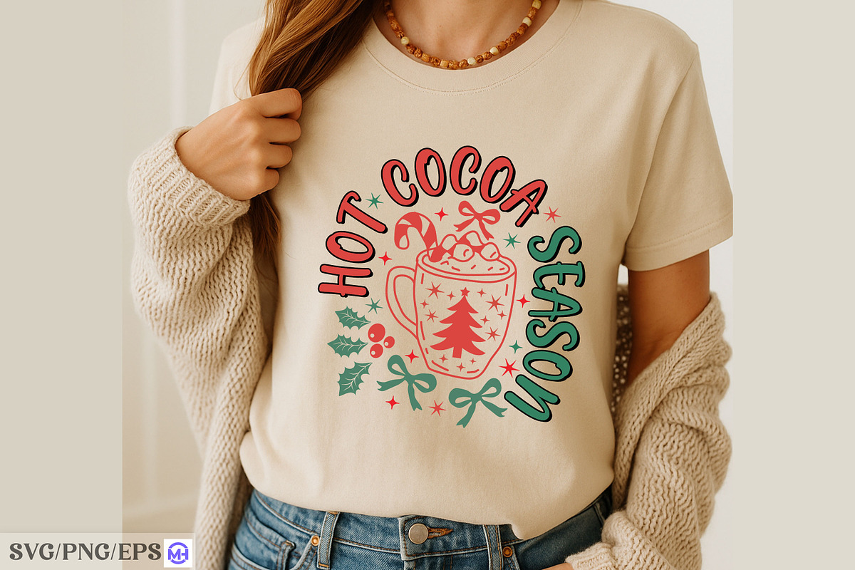 Hot Cocoa Season Hand-Drawn SVG PNG, a Graphic by mh_arif (Photo 3 of 4)
