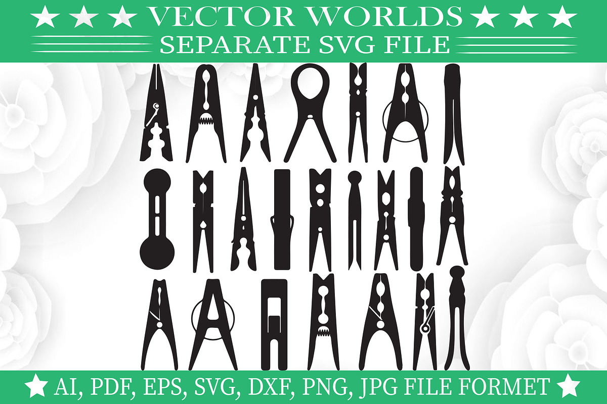 Clothespin Svg, Clothes, Pin Svg, an Object Graphic by VectorWorlds (Photo 1 of 3)