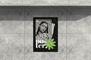 Glued Poster Mockup, an Advertising Mockup by graphicpages (Thumbnail 2 of 9)