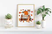 Just a Girl Who Loves Fall, an Illustration by Craft Nest (Thumbnail 5 of 6)