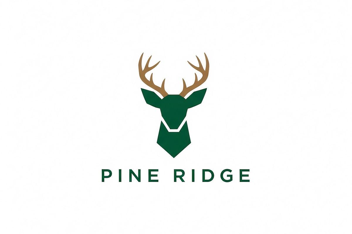 Pine Ridge Deer, a Branding & Logo Template by Logocreative (Photo 1 of 2)