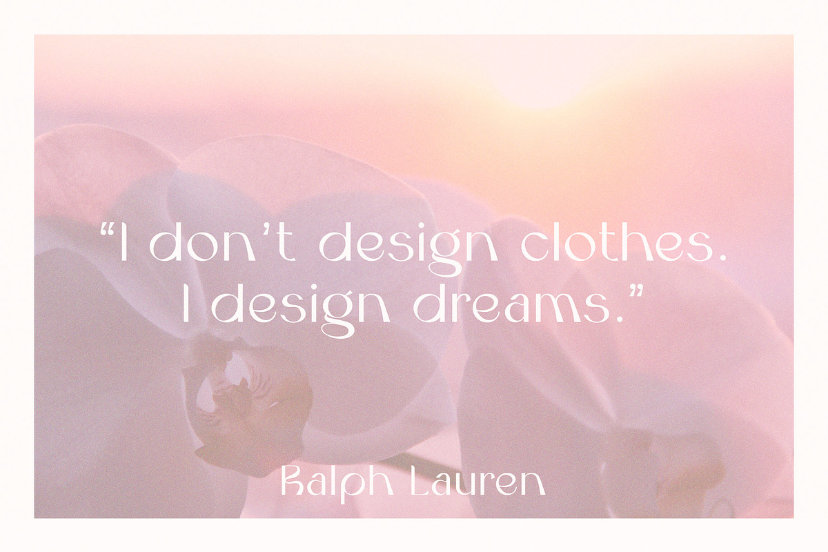 Revolve - Fashion Typeface, a Sans Serif Font by HipFonts (Photo 8 of 9)
