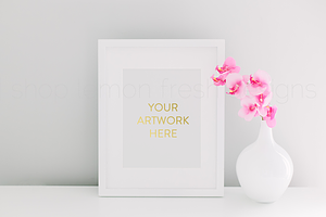 Styled Stock Photography Pink White