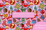 Merry Christmas, a Decorative Illustration by Andre_Eva (Thumbnail 1 of 11)