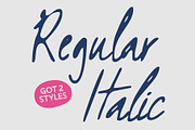 CS Valoria Drawn, a Script Font by Craft Supply Co. (Thumbnail 3 of 8)
