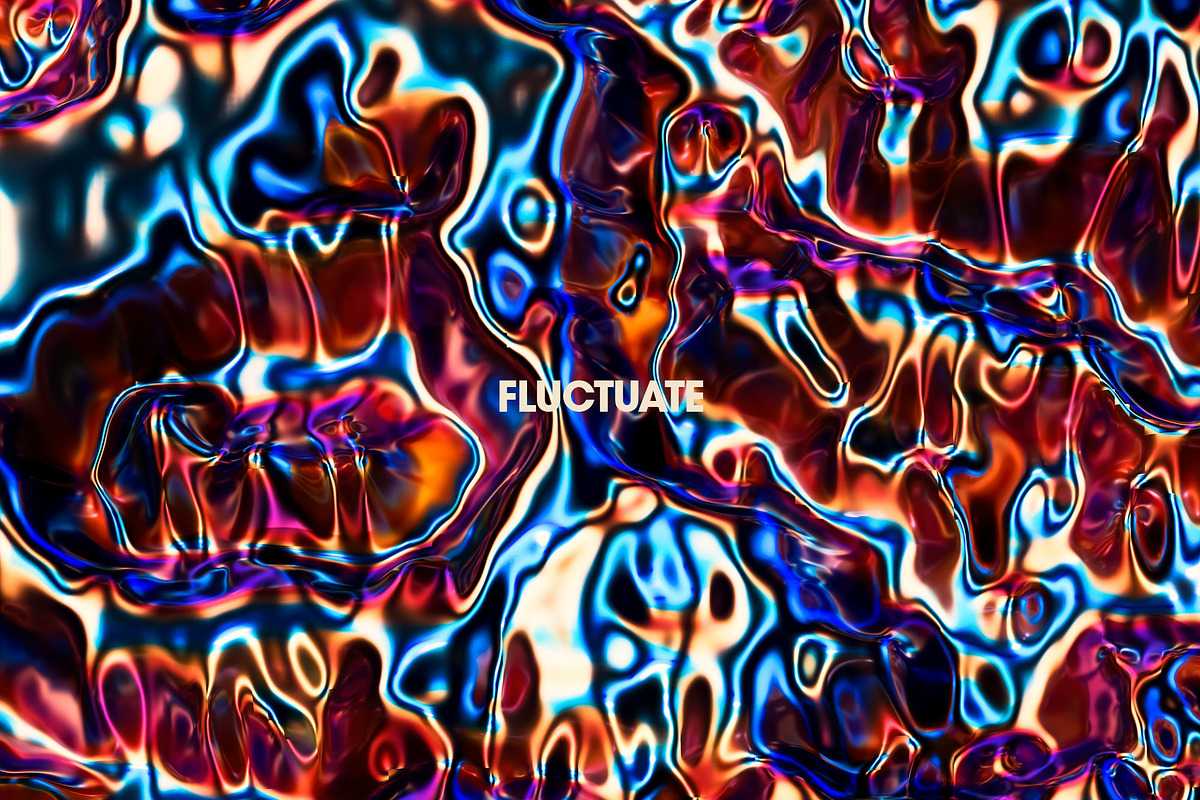 Fluctuate: Fluid Metallic Textures, a Texture Graphic by Chroma Supply (Photo 4 of 12)