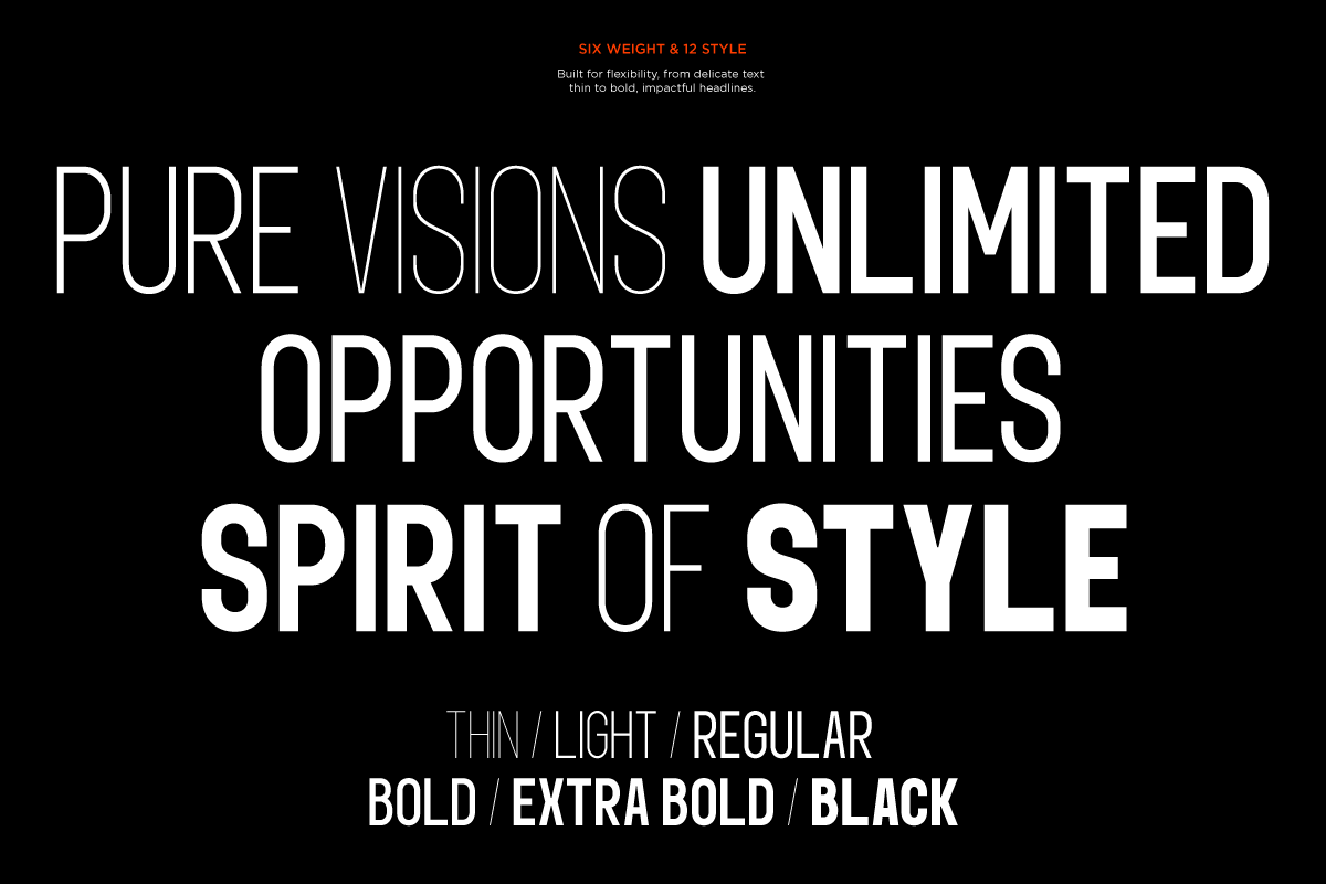Norveza - Family Condensed Sans Font, a Sans Serif Font by Say Studio (Photo 2 of 9)