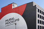 Street mural mockup bundle outdoor, an Advertising Mockup by FoundImages (Thumbnail 4 of 42)