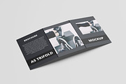 A5 Trifold Brochure Mockup, a Print Template by AKMAL STUDIO (Thumbnail 7 of 10)