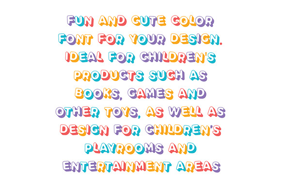 Kids Headline Font preview 6
