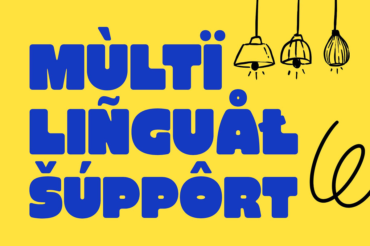 Retro Sans - Chunky Huskey, a Sans Serif Font by Novitype (Photo 9 of 10)
